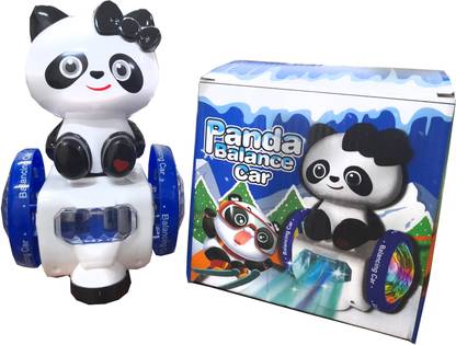 MIMY Bump and Electric Dancing Panda Cute Music Light Toy, Battery Operated Toy