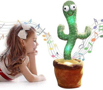 TAPUJI Cactus Baby Toys for Kids Dancing Cactus Toys musical toys for kids