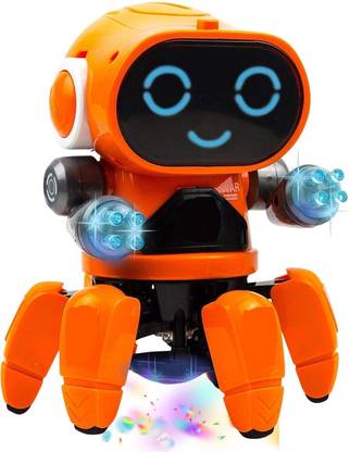 Ditto Goods Bot Robot Pioneer Colorful Lights and Music 360 Direction Dancing Robot Toys
