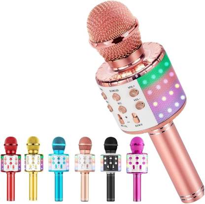 magic toys Bluetooth Mic & Speaker for Kids – Mini Karaoke Microphone for Singing Fun