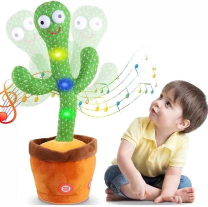 mayureshcollection Cactus 120 Songs for Baby + Record Your Sound, Sing+Repeat+DancingOO