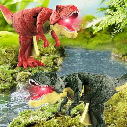 Toyporium Realistic Dinosaur Toy with Biting Roaring Function-Sound Effects & Lighting |18