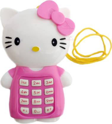 ROSEFAIR Hello Kitty Phone with Music, Baby Mobile Learning Toy, Birthday Gifts for Baby