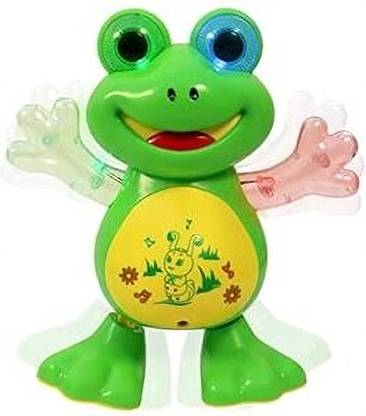 Toyo Dancing Frog with Music Flashing Lights and Real Dancing Action