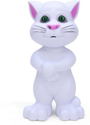 Just97 Intelligent Talking Tom Cat With Wonderful Voice White