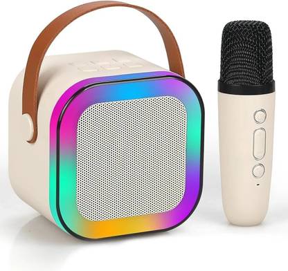 Wembley Karaoke Machine for Kid Mini Portable Bluetooth Speaker with Wireless Microphone