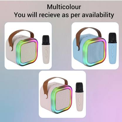 Anmolg Bluetooth Mic Speaker set Rattle