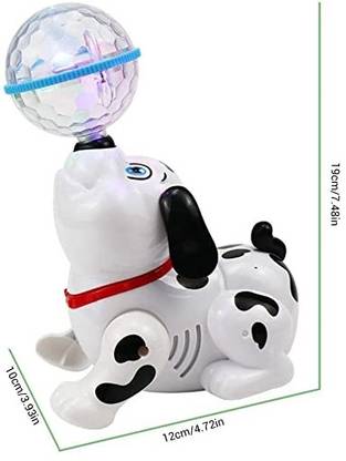 KAVANA Dancing dog sound toy with music and light for kids, DOG5 (Multicolor)