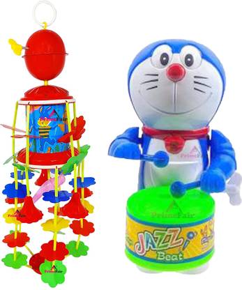 ROSEFAIR Musical Merry Go Round Toy Soothing Sound with Drummer Sound Toys -002