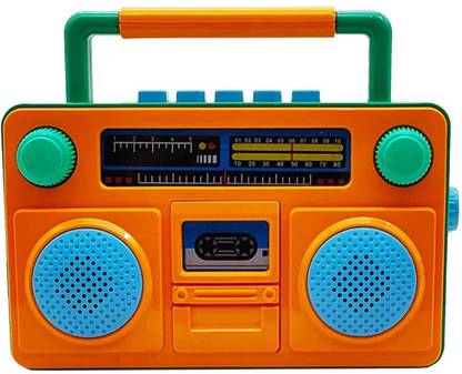 arthasya Classical Model Early Education Mini Tap Record Music Radio Toys