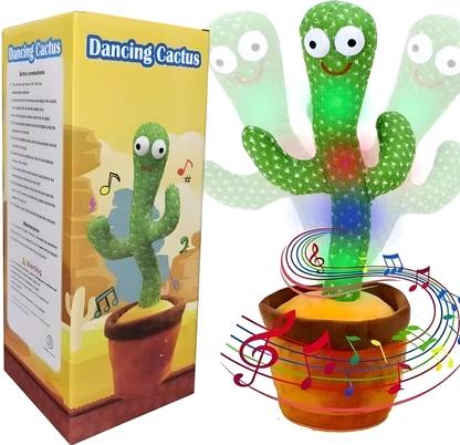 जेनेक्स स्टोर Dancing Cactus Babies Talking, Speaking, Recording | Repeat Electronic Pet