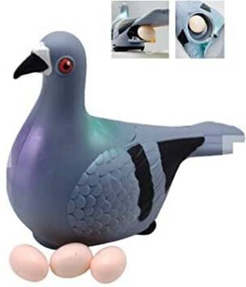 MIMY Battery Operated Crawling Eggs Pigeon Laying Dove Toy with Lights Sound for Kids