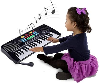 KHYALI 37-Keys Piano Toy with USB Cable, Microphone & Song Record Features for Kids|83