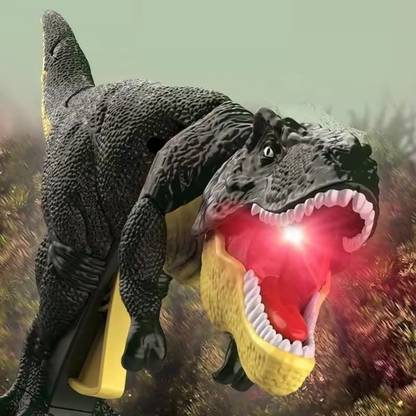 KHYALI Realistic Dinosaur Toy with Biting Roaring Function-Sound Effect & Lighting |516