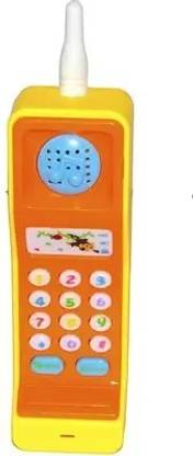 SWASHAA Musical Little Mobile Phone Toy for Kids (Multicolor)