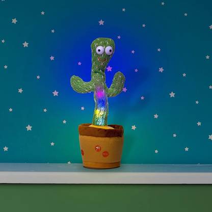 SALEOFF Dancing Talking Cactus Plush Toy, Wriggle, Singing, Repeats What You Say-1133