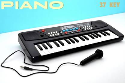 SNM97 37-Key Musical Piano Keyboard with Microphone 430A1 Song Record Feaure_P495