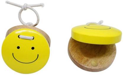 Lil Amigos Nest Castanets Percussion Flamenco Tip Tap Musical Instrument Rattle for Kids