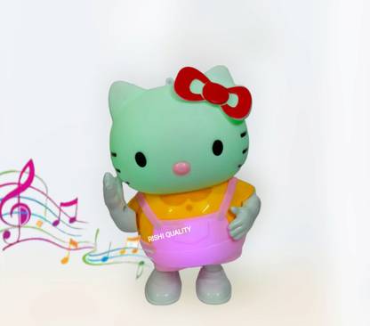 RISHI QUALITY Dancing Hello Kitty Toy With Music And Lights.