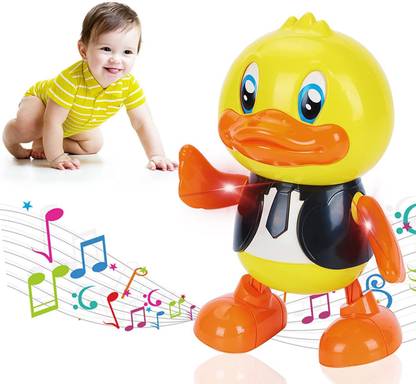 Smartcraft Walking Sensory Educational Tummy Time Duck Musical Toy