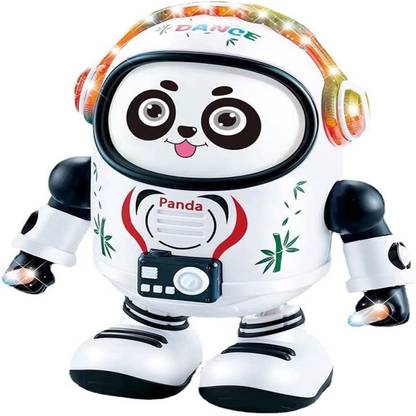 Skstore Space Panda Dancing Robot Simulation Panda Singing Toy w/ Horizontal Movement