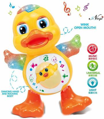 Galactic Dancing Duck with Musical Sound Flashing Lights Real Dancing Action