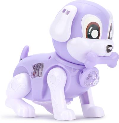 ZUNBELLA 3D Light and Sound, Walking Moving Dog Toy For Kids