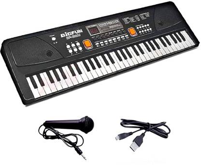 ONLINE SE SASTA Electronic Digital Piano Keyboard 61 Keys Multi-Function Portable Piano Keyboard