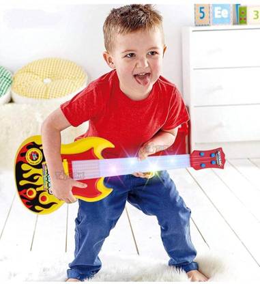 KomalSG Musical LED FLASHING LIGHT Instrument Guitar toy ForYoung Dashing