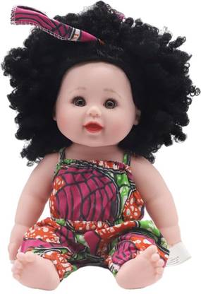 HASTHIP Baby Dolls for Girls,Handmade Realistic Baby Girl Vinyl Doll Rotatable
