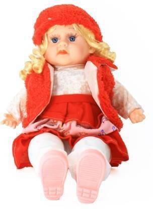 STUNNER Singing Soft Cute Looking Musical Rhyming Baby Doll Toy Princess Laughing and Talking Doll For Kids
