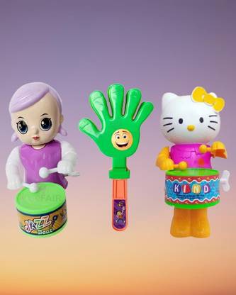 PRIMEFAIR Hand Clapping Toys Noisemakers Favors Concert Party Cheering Props