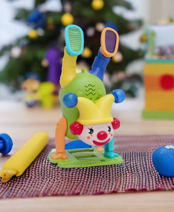 Kiddie Castle Musical Upside Down Funky Crazy Clown Toy