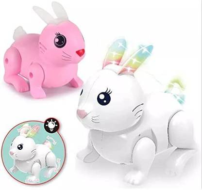 mega star Jumping and Walking Rabbit/Bunny, Sweet Sounds and Blinks