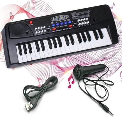Pepstter 37 Keys Piano Keyboard with Mic for Beginners Musical Toy