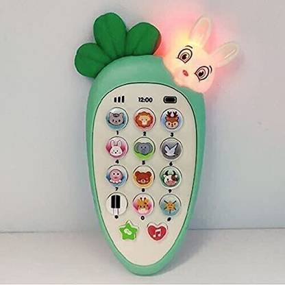Galactic Rabbit Phone Smart Phone Mobile Phone Toy Small Phone Musical Toy multicolor