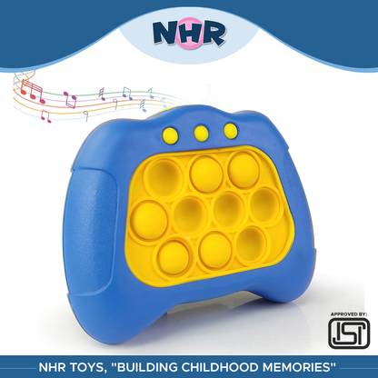 NHR Fast Push Popit Intelligent Game Pop Up Music & Light Toysfor Kids