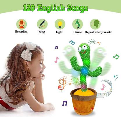 CAACTOI Musical Cactus Toy