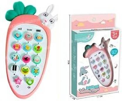 Jericos Cute Rabbit Face Pretend Play Phone