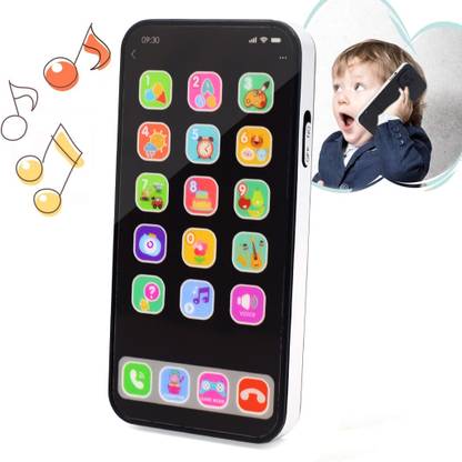 PALAY Toy Phone for Kids, Battery Powered Kids Mobile Phone Toy