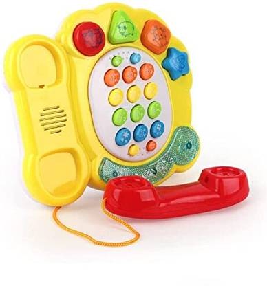 M Kids Telephone Toy with Music and Light for Kids
