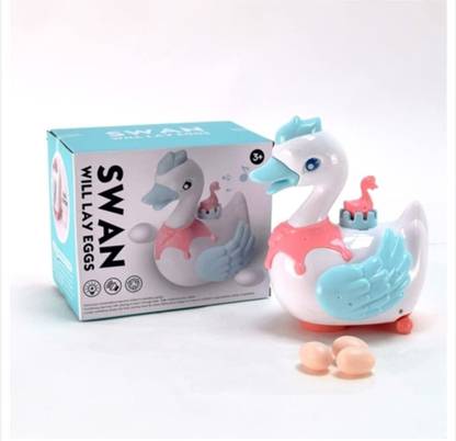 NIYAMAT Swan Will Lay Eggs with Lights and Sound Toy(2023)