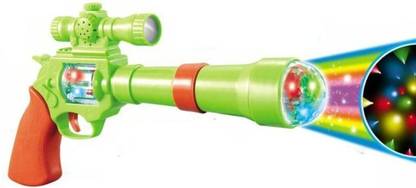 हैप्पी बाइव 3D Projection Strike Gun Toy for Kids with Light, Sound & Spinning Snowflake|36