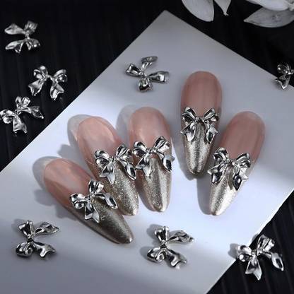 Puedo 3D Bowknot Nail Charms - 10 Pcs