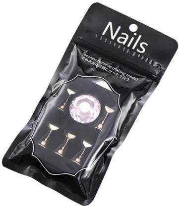 banira Magnetic Nail Holder Tips Practice Training Display Stand Crystal Holders