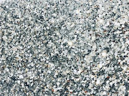 Mahir Glitter SILVER CHUNKY GLITTER FOR CHILD SCHOOL PROJECT AND ART & CRAFT 100 GM PACK