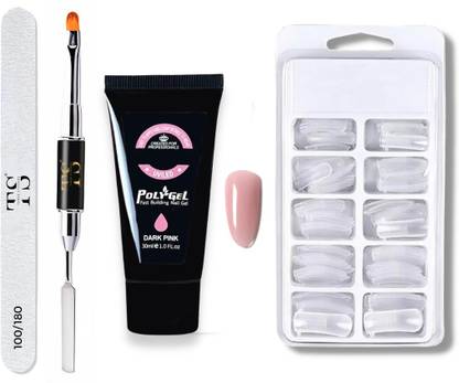 Coscelia POLYGEL KIT WTH APPLICATION KIT FOR NAIL EXTENSIONS