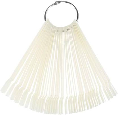 RUBY FACE Nail Tips Display Board for Nail Art Design Pattern Practice & Swatch