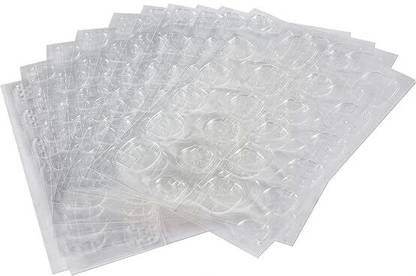 लोब मिरेकल 10 Sheets Double-side Glue Nail Sticker