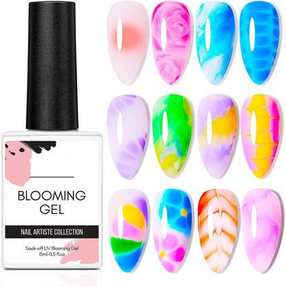 BOLT BEE Clear Blooming Gel 15ml UV LED Soak Off Nail Art Polish